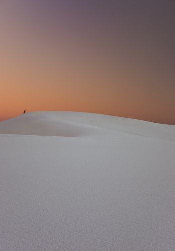 white sand, sand dunes Wallpaper 1640x2360