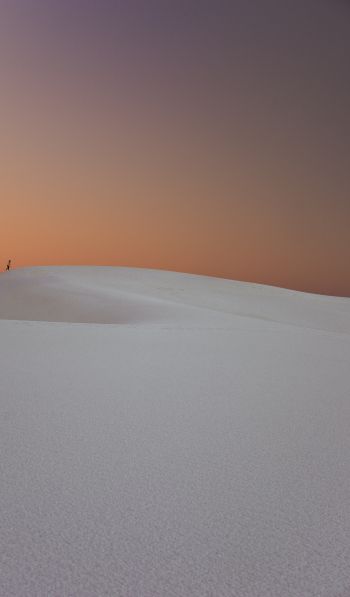 white sand, sand dunes Wallpaper 600x1024