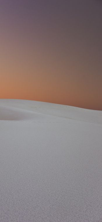 white sand, sand dunes Wallpaper 1080x2340