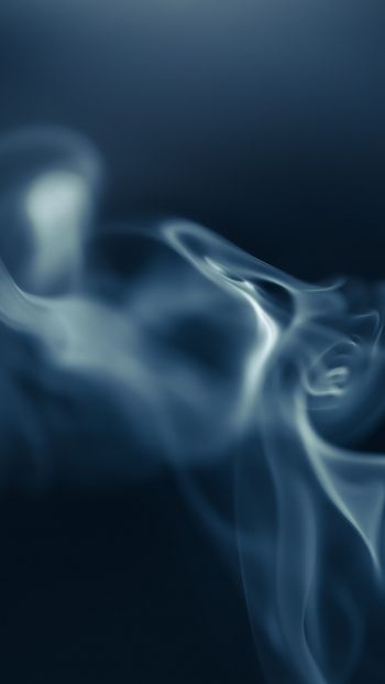 gray smoke, outlines Wallpaper 640x1136