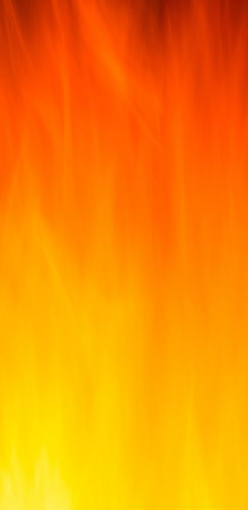 flame, bright, yellow Wallpaper 1080x2220