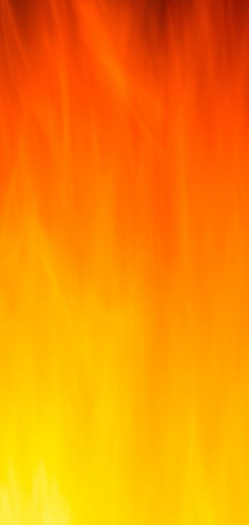 flame, bright, yellow Wallpaper 1080x2280