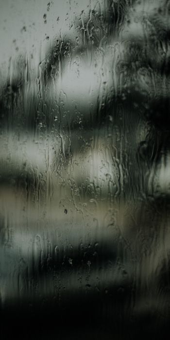 glass, rain drops Wallpaper 720x1440