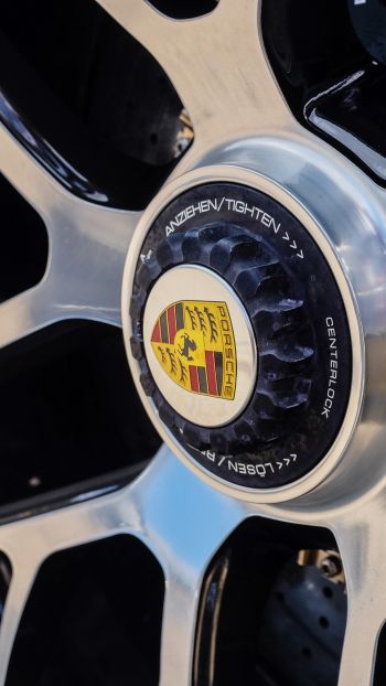 Porsche, porsche wheel Wallpaper 1440x2560