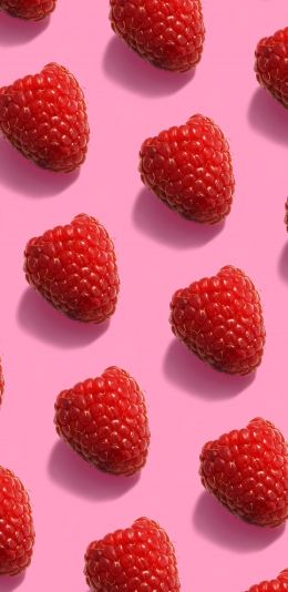 raspberries, berries Wallpaper 1440x2960