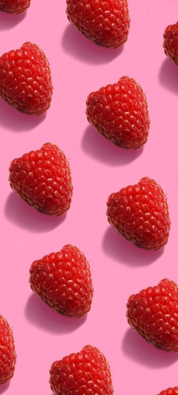 raspberries, berries Wallpaper 1080x2400