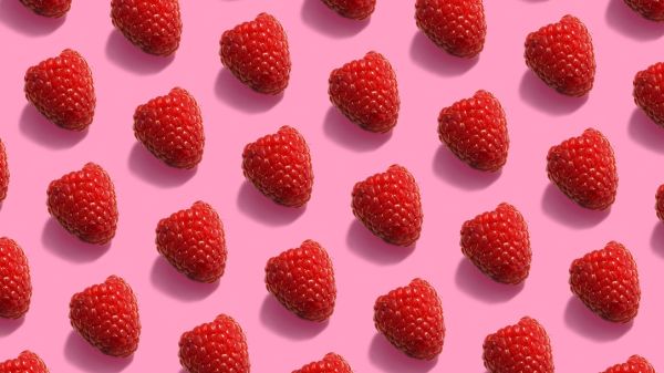 raspberries, berries Wallpaper 7680x4320