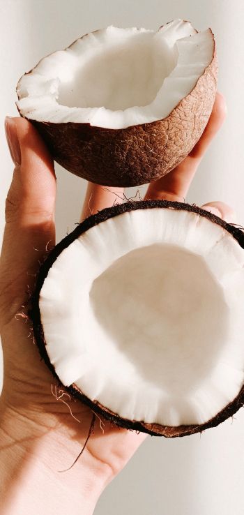 coconut, hand Wallpaper 720x1520