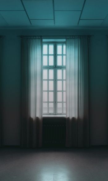 windows, tulle, room Wallpaper 1200x2000