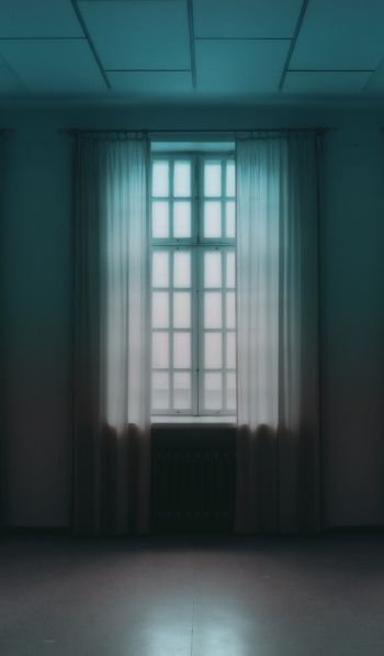 windows, tulle, room Wallpaper 600x1024