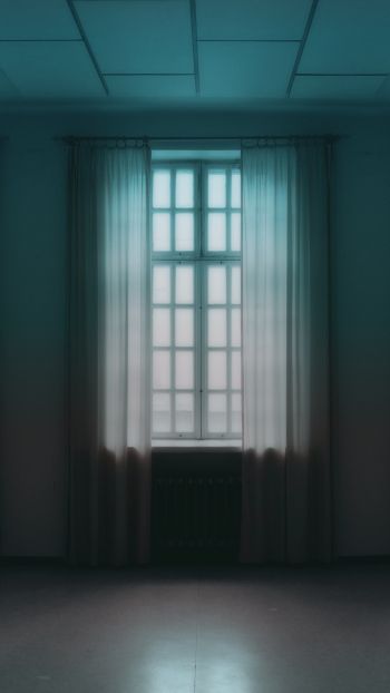 windows, tulle, room Wallpaper 1080x1920