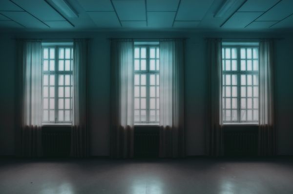 windows, tulle, room Wallpaper 3740x2493