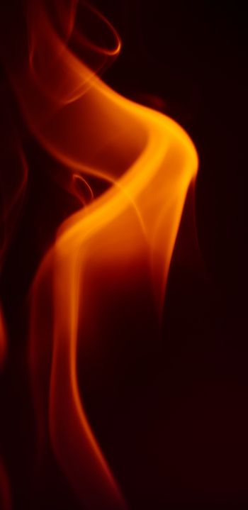 flame, fire Wallpaper 1440x2960