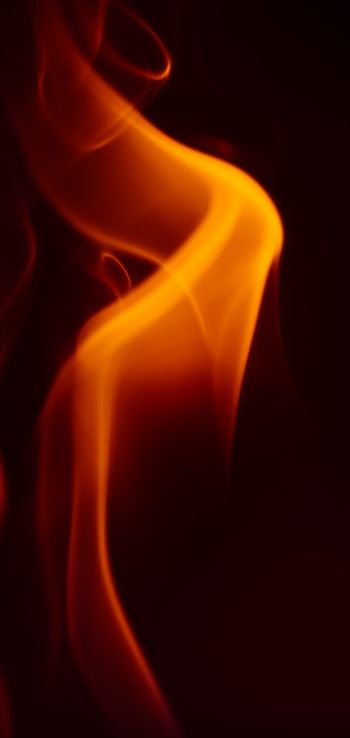flame, fire Wallpaper 1440x3040