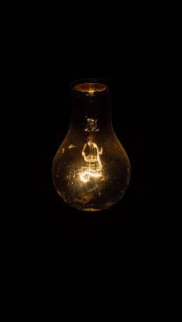 light bulb, world Wallpaper 640x1136