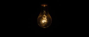 light bulb, world Wallpaper 3440x1440