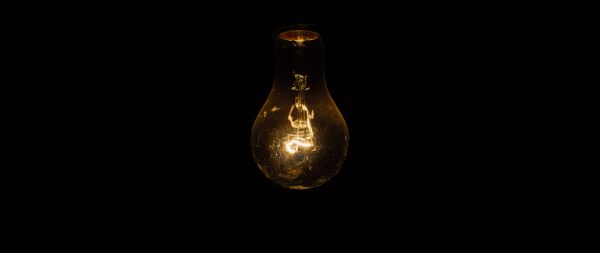 light bulb, world Wallpaper 2560x1080