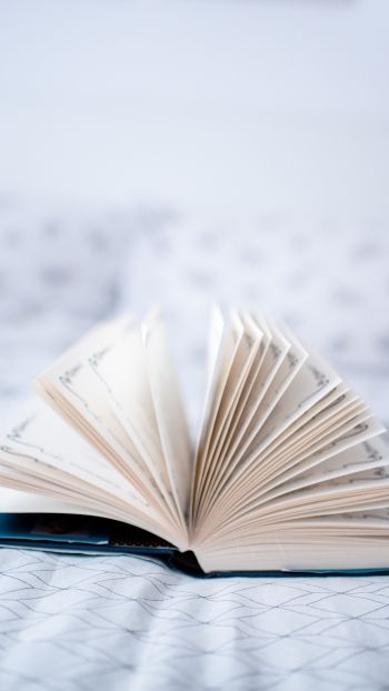 book, pages, reading Wallpaper 2160x3840