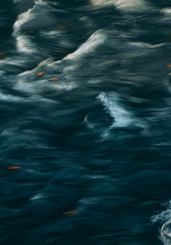 art, waves, sea Wallpaper 1668x2388