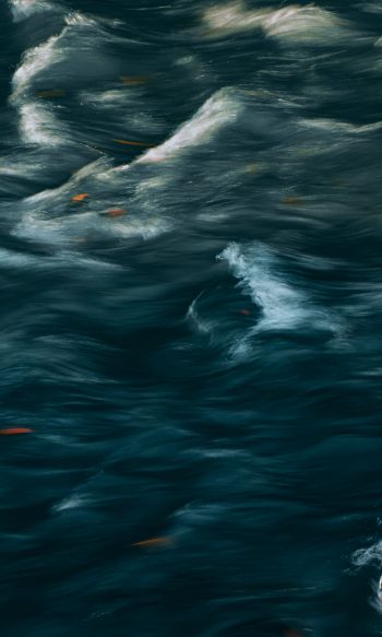 art, waves, sea Wallpaper 1200x2000