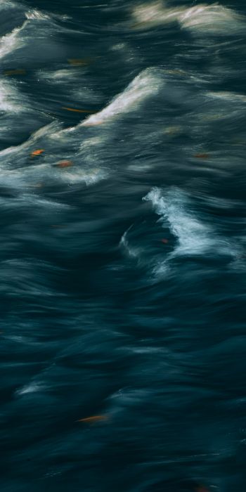 art, waves, sea Wallpaper 720x1440