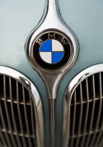 BMW, logo Wallpaper 1668x2388
