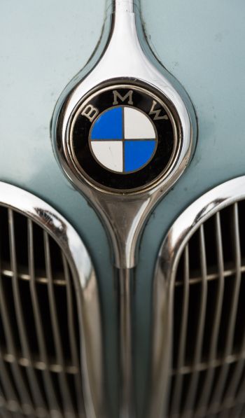 Обои 600x1024 BMW, логотип