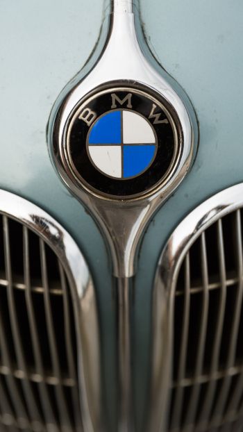 Обои 2160x3840 BMW, логотип