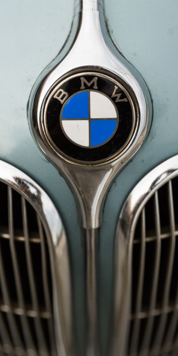Обои 720x1440 BMW, логотип