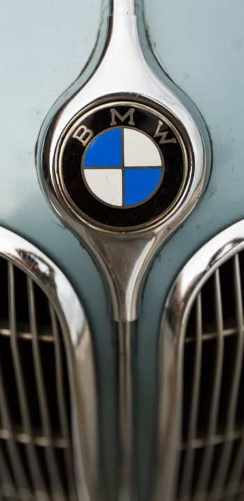 Обои 1440x2960 BMW, логотип