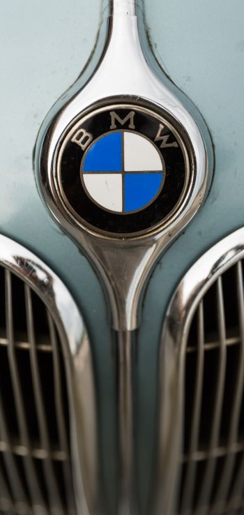 Обои 720x1520 BMW, логотип