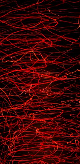 red, bright, lines Wallpaper 1440x2960