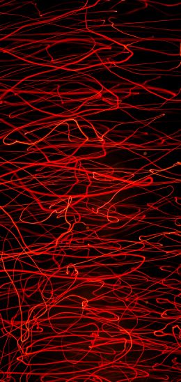red, bright, lines Wallpaper 1440x3040