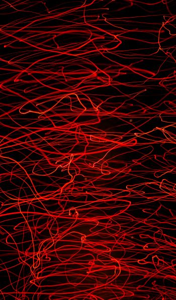 red, bright, lines Wallpaper 600x1024