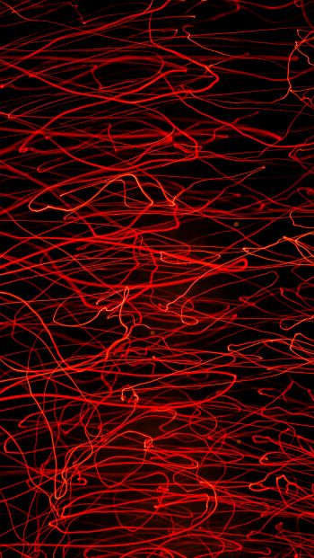 red, bright, lines Wallpaper 640x1136