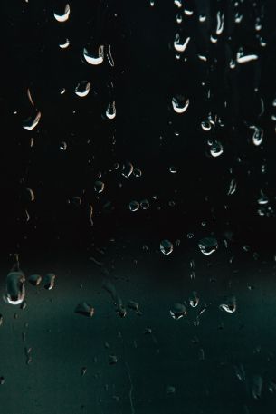 raindrops on glass Wallpaper 2432x3648