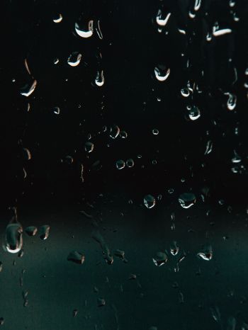 raindrops on glass Wallpaper 1536x2048
