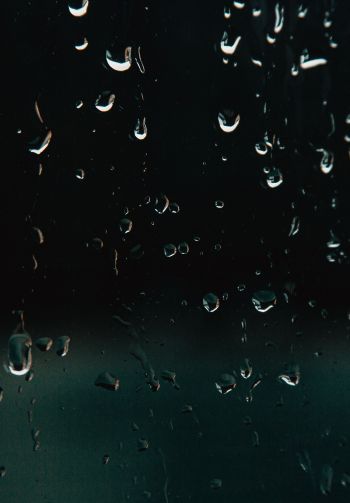 raindrops on glass Wallpaper 1640x2360
