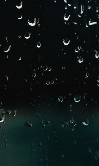 raindrops on glass Wallpaper 1200x2000