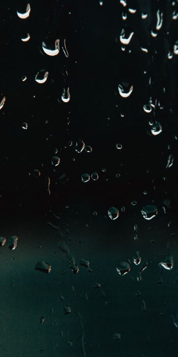 raindrops on glass Wallpaper 720x1440
