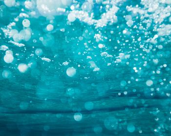 underwater, bubbles Wallpaper 1280x1024