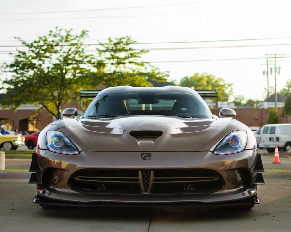 Обои 1280x1024 Dodge Viper ACR, спортивная машина