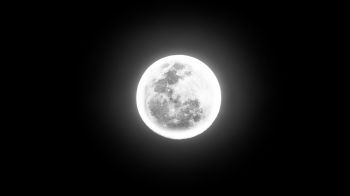 moon, night, world Wallpaper 1366x768