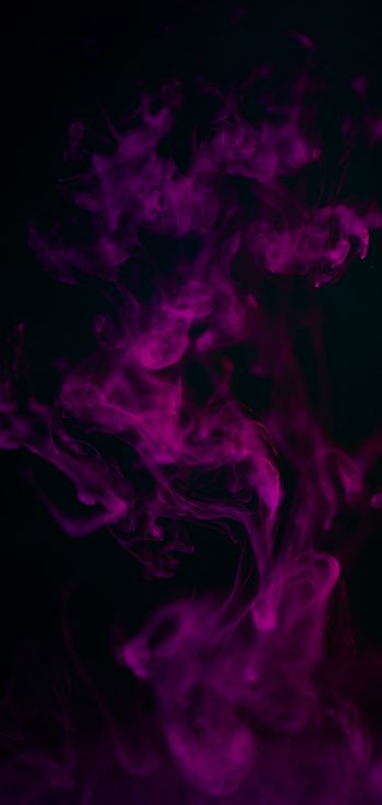 smoke, bright, dark Wallpaper 1440x3040
