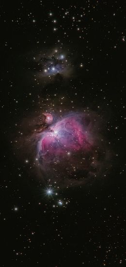 Обои 1440x3040 астрономия, звезды, туманность