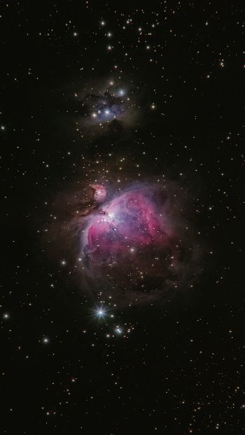 Обои 1440x2560 астрономия, звезды, туманность
