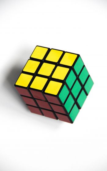 Обои 1600x2560 головоломка, кубик Рубика