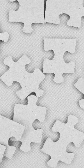 puzzles, gray Wallpaper 720x1440