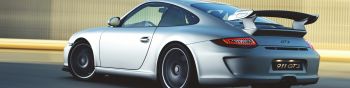 Porsche 911 GT3, sports car Wallpaper 1590x400