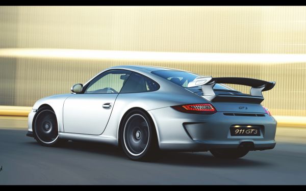 Обои 2560x1600 Porsche 911 GT3, спортивная машина